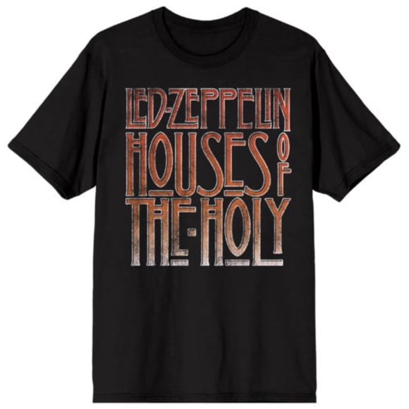 Led Zeppelin Houses of the Holy Black T-Shirt
