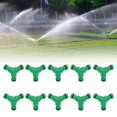 thumbnail image 2 of Hose Connector, Plastic Material Y Connector, 10PCS 3 Way Coupling For Green Space Home Gardening, 2 of 8