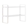 thumbnail image 2 of QTOCIO Double-Tier Desktop Storage Shelf Student Desk Organizer Office Computer Desk Tiered Cabinet, 2 of 4