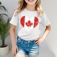 thumbnail image 2 of WEAIXIMIUNG Chemise à Rayures à Manches Longues pour Enfants T-Shirt à Manches Courtes pour Filles T-Shirt d'Été à Col Rond Coupe Décontractée T-Shirts Basiques, 2 of 4