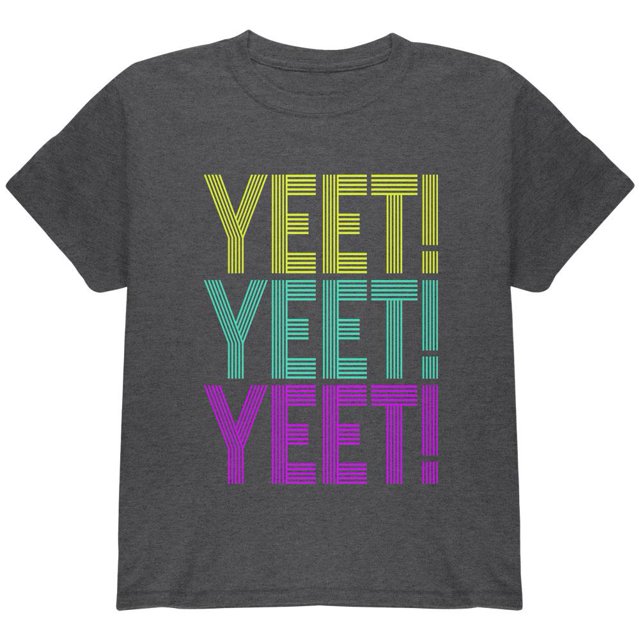 Retro Repeat Yeet 70s 90s Youth T Shirt