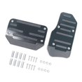 thumbnail image 2 of jinwen 2 Pieces Brake Pedal Covers Set Auto Interior Accessories Automotive Generic Black, 2 of 9