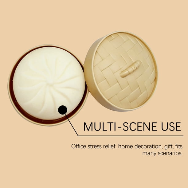 Squishy Dumpling Anti-Stress 15 cm Blanc Balle Sensorielle Moelleuse Jouet à Presser Relaxant pour Enfant et Adulte - Jeux - Jouets Squishy Dumpling Anti-Stress 15 cm Blanc Balle Sensorielle Moelleuse Jouet à Presser Relaxant pour Enfant et Adulte - Jeux - Jouets