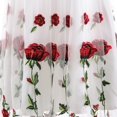 thumbnail image 4 of Pisexur Robe d'Invitée de Mariage pour Femme, Robe Vintage en Tulle à Broderie Florale, Sans Manches, Robe de Cocktail Formelle Évasée, Robe de Bal, de Fête, de Soirée, 4 of 5