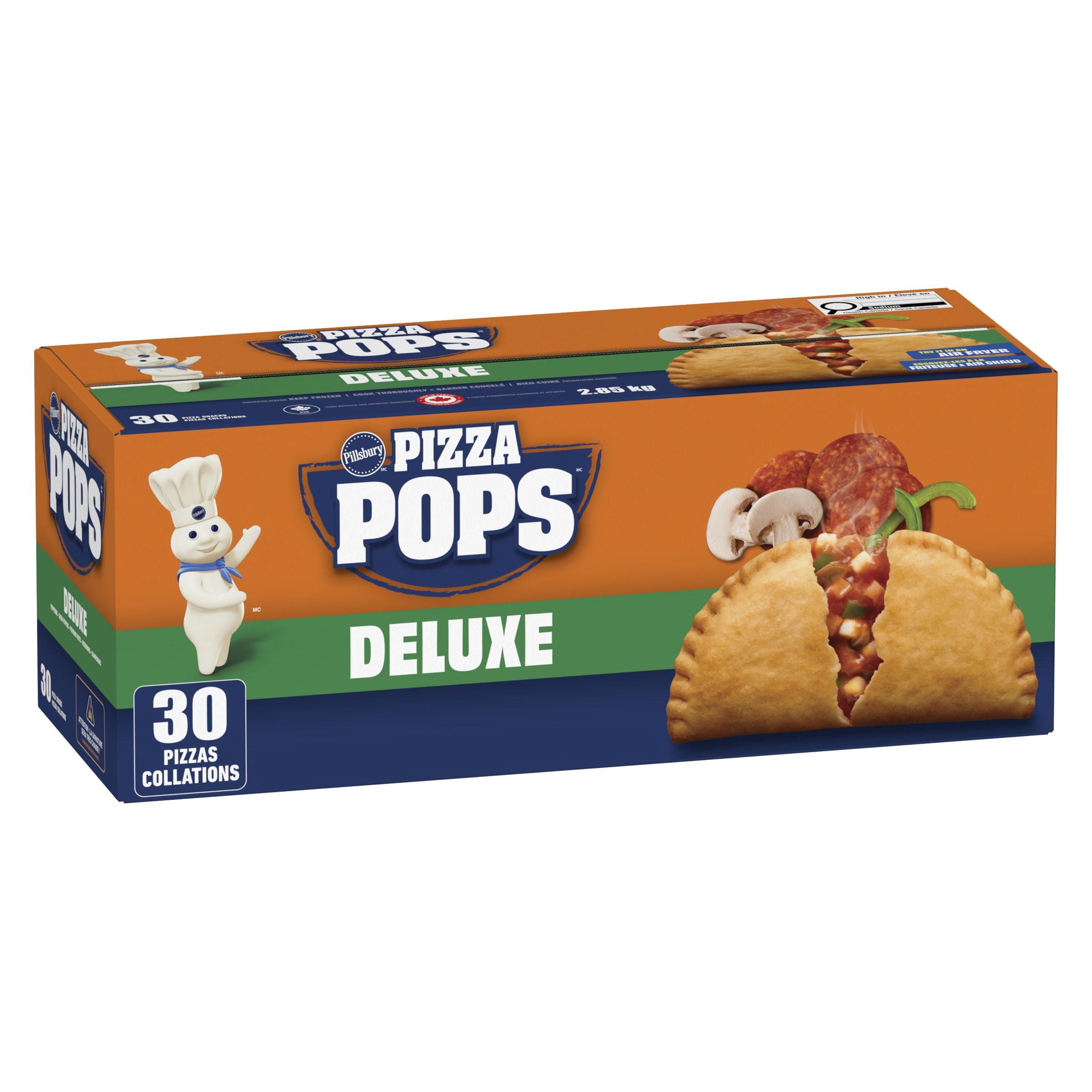Pillsbury Pizza Pops de Luxe 30 Unités