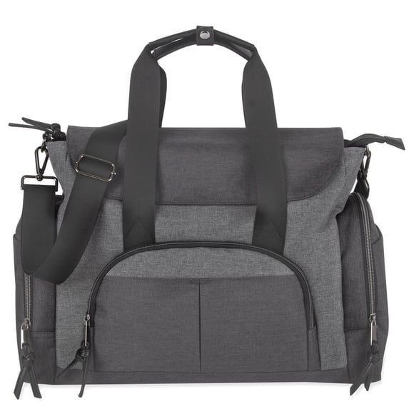 Sac de voyage pour couches de bébé de Baby Essentials, gris