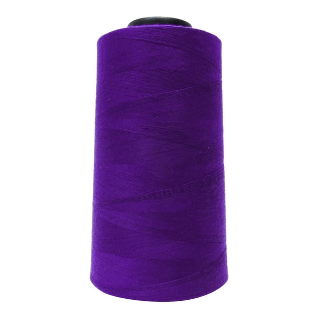 Surjeteuse à Main à Surblocage de Bobine Rose en Polyester pour Couture, Fil 5000 Mtr