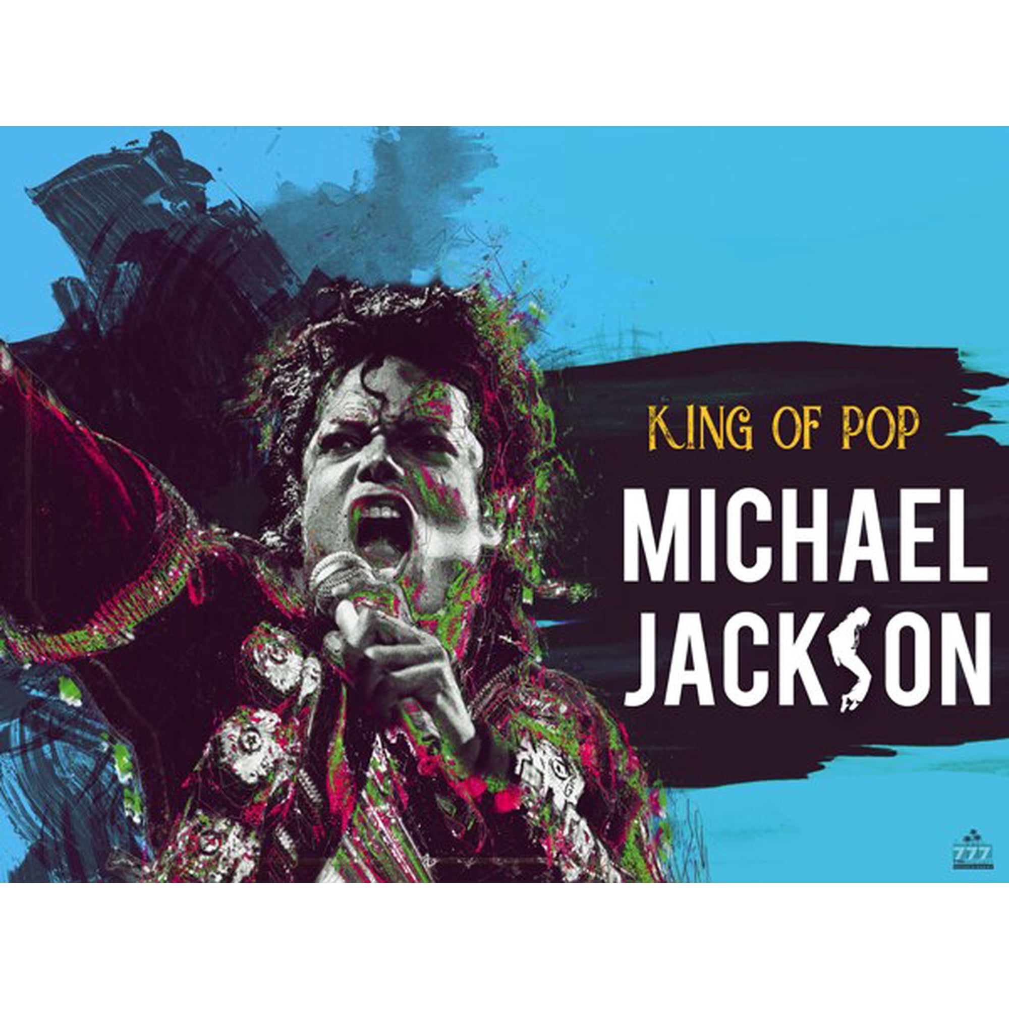 Michael Jackson Poster King of Pop Music Art Print (24x18 Michael Jackson Poster King of Pop Music Art Print (24x18