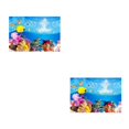 thumbnail image 1 of Youkk Beautiful PVC Aquarium Background Poster Vibrant Fish Tank Decoration Landscape 50x82cm 2Set, 1 of 6