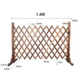 thumbnail image 2 of DOLITY Treillis de Clôture en Bois Extensible, Clôture à Treillis Rétractable pour Jardin, pour Entrée et Maison, 2 of 9