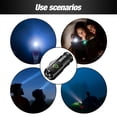 thumbnail image 4 of Mini flashlight super power flash, LED mini cap light, super bright small handheld pen light, mini rechargeable flashlight, suitable for maintenance/night outdoor/gathering/camping/emergency situation, 4 of 11
