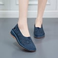 thumbnail image 4 of XZNGL Chaussures Plates pour Femmes à Talon Compensé Ajouré Décontractées Grande Pointure Chaussures Simples, 4 of 9