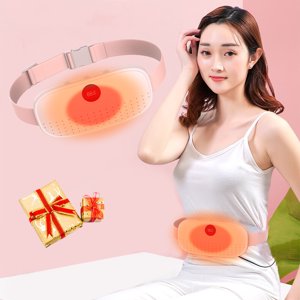 Chmadoxn Home Decor, Room Decor, Portable Heating Pad, Heating Pad For Abdomen With 3 Heat Mode And 3 Vibration Massage Modes, Portable Fast Heating Wrap Belt For Women And Girl Heating Pads