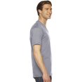 thumbnail image 2 of American Apparel Fine Jersey V-Neck Tee, XS, Slate, 2 of 3