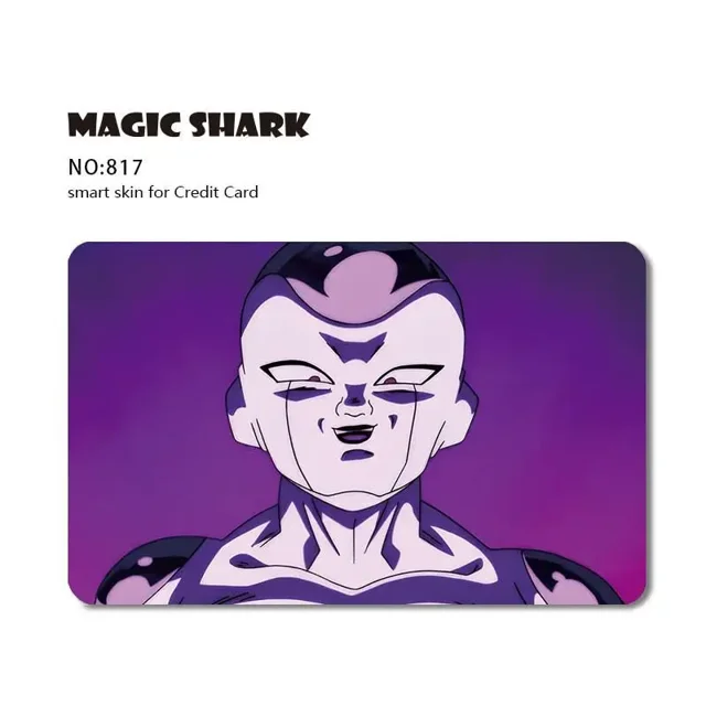Fashion Cartoon Anime Game PVC Matte Film Sticker Case Skin for Credit Card Big Small No Chip 817 Small Chip