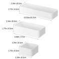 thumbnail image 2 of Shisuyan Drawer Organizer Kitchen Utensil Holder 3Pcs 11.8X3.3X1.8In, 2 of 8
