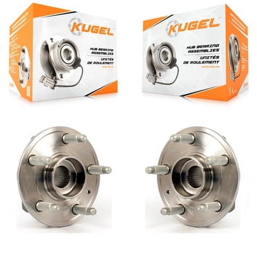 Kugel Rear Wheel Bearing and Hub Assembly Pair for Car Chevrolet Camaro Cadillac CTS XTS - Left Right Side (Driver Passenger) K70-100778