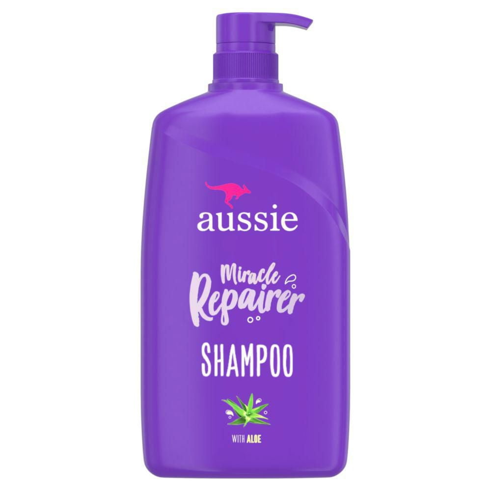 Aussie Miracle Repairer Shampoo with Aloe for All Hair Types
