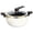 White, variant on Maplenight 8QT Stovetop Pressure Cooker - Fast Heating, Non-Stick & Induction Ready Pressure Cooker with Secure Lock Handles Black