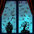 thumbnail image 1 of Dvkptbk wall stickers Halloween Removable Wall Stickers Horror Witch for Window Home Floor, 1 of 4