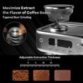 thumbnail image 3 of Machine à Espresso 15 Bars avec Broyeur Intégré et Mousseur à Lait – Contrôle de Température PID, 3 of 8