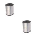 thumbnail image 1 of kurtrusly Sparkling Ribbon Balloon Sturdy And Durable For Crafts And Gift Packaging Tidy Golden Curled Ribbon silver ribbon Laser 2Set, 1 of 6