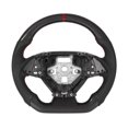 thumbnail image 3 of Flat Bottom Steering Wheel Steering Wheel For Camaro Steering Wheel Replacement Custom Carbon Fiber Steering Wheel Nappa Perforated Leather Fit For  Camaro 2016-2021, 3 of 8