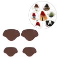 thumbnail image 4 of Semelles de Talon pour Réparation de Talon, Chaussures Collantes pour Hommes et Femmes, Talons Hauts, Café, 4 of 9