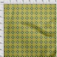 thumbnail image 3 of oneOone Organic Cotton Voile Fabric Check & Triangle Ikat Printed Fabric 1 Yard 42 Inch Wide, 3 of 4