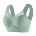 thumbnail image 1 of Timegard Bras for Women Wireless Comfy Breathable Full Coverage High Support Back Smoothing Everyday Bra, 1 of 2