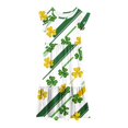 thumbnail image 5 of LOVZFMLL Robe d'Été Mode à Manches Courtes, Col Rond, Couleur Unie, 5 of 5