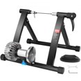 thumbnail image 1 of Bike Trainer Stand, Fluid Stationary Bike Stand for 26"-29" Wheels, Noise Reduction Fluid Flywheel, Portable Cycling Stand for Indoor Riding Exercise, with Quick-Release Lever & Front Wheel Rise, 1 of 1
