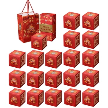 Wmqpnns New Trending 1 Set Surprise Gift Box Explosion for Unique Folding Bouncing Red Envelope Gift Box with Confetti Explosion Gift Box for Birthday Anniversary Valentine Proposal