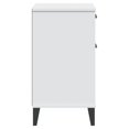 thumbnail image 5 of vidaXL Bedside Cabinet VIKEN White Engineered Wood, 5 of 5