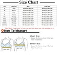 thumbnail image 2 of Womens Sport Bras Back-Smoothing Bra Feature V-Neck Soft Bra Style W-1110 Gray M, 2 of 2