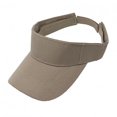 thumbnail image 1 of 12 Pack Sun Visor Adjustable Cap Hat Athletic Wear - One Dozen (Khaki), 1 of 2
