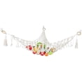 thumbnail image 5 of cotton rope storage solution for plush friends, keeps kids' room tidy Soft Toy hammock net, 5 of 5