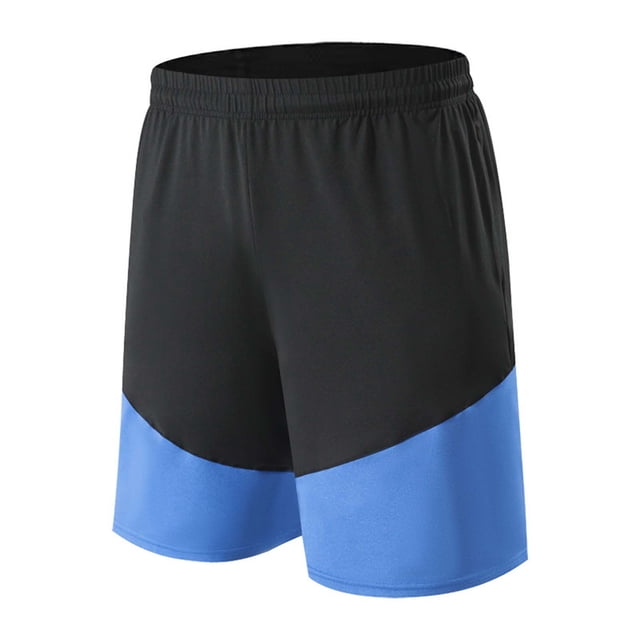 Birdeem Mens Shorts Mens Summer Leisure Basketball Elasticity Color Blocking Train Motion Shorts