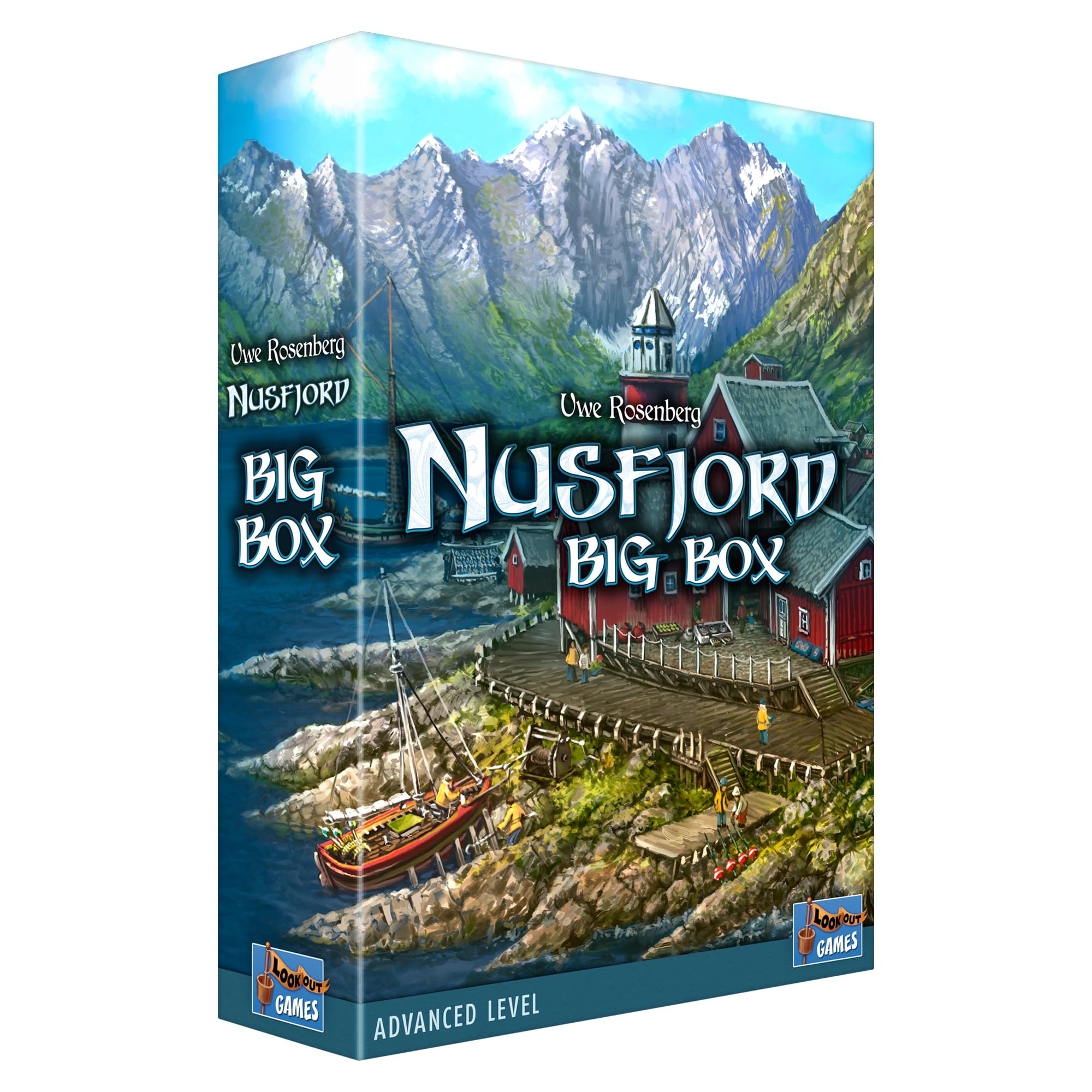 Nusfjord Board Game Big Box Edition - Complete Card Deck Collection, Includes All Expansions, Strategy Game for Kids & Adults, Ages 12+, 1-5 Players,