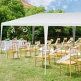 thumbnail image 3 of Costway Pavillon de Fête et de Mariage Extérieur 10 Pieds X 20 Pieds, Auvent Robuste, 3 of 10