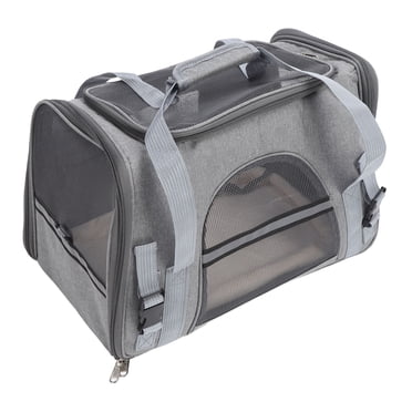 Portable Cat Carrier, Collapsible Portable Puppy Cage Tote Handbag Pet Carrier Bag for Travel Camping Shopping Hiking