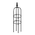 thumbnail image 1 of Plant Vine Rack Climbing Frame Obelisk Trellis Set Gardening Tools Household Spliced Steel Black Garden Tower Support, 1 of 5