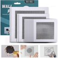 thumbnail image 5 of Kit de Réparation pour Cloison Sèche 12 Pcs Kit de Réparation de Mur en Aluminium, Maille en Fibre 4/6/8 Pouces, Patch de Réparation de Trou de Mur Sec Patch en Métal, 5 of 5