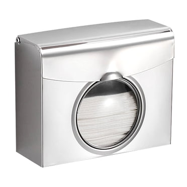 Amdohai Paper Towel Dispenser Dual Dispensing Paper Towel Holder Dispenser Wall