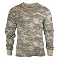 thumbnail image 2 of Rothco Long Sleeve Digital Camo T-Shirts - ACU Digital Camo, 3X-Large, 2 of 2