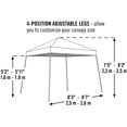 thumbnail image 3 of ShelterLogic 8 x 8 x 8 ft Green Pop-Up Canopy HD - Slant Leg, 3 of 6