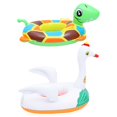 thumbnail image 1 of 2pcs Baby Swimming Ring Summer Float Seat Animal Design Baby Inflatable Pool Toy, 1 of 6