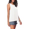 thumbnail image 3 of Women's Summer Sleeveless Pleated Back Closure Casual Tank Tops, 3 of 4