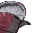 thumbnail image 2 of Trespass Water Repellent Sleeping Bag Doze - 3 Season, 230cm x 85cm x 55cm, 2 Way Zipper, Shoulder Baffle, Comfort: 1°C, Upper Limit: 6°C, Lower Limit: -10°C, 2 of 6