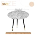 thumbnail image 2 of Round Table Cover, Round Fitted Tablecloth with Elastic Edge Picnic Table Cloth for Patio Dining Camping Outdoor Fits 40"-44", Light Gray, 2 of 6